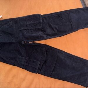 GAP Boys Black Cargo Pants size 8